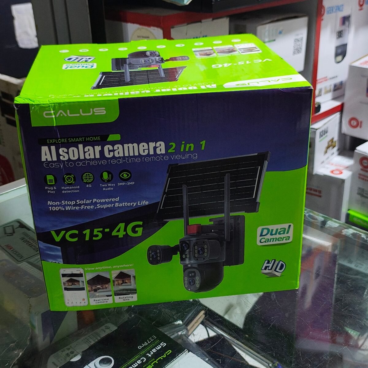 CALUS solar camera 2 in 1 Easy to achieve real-time remote viewing VC15-4G - Image 5