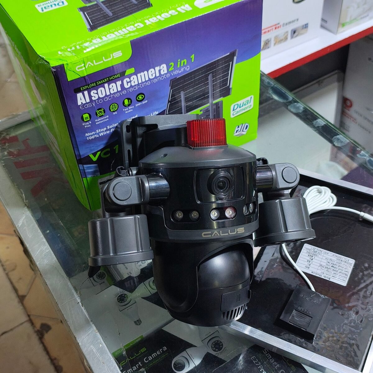 CALUS solar camera 2 in 1 Easy to achieve real-time remote viewing VC15-4G - Image 3