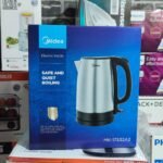 Midea Electric Kettle – 1.7L, 304 Stainless Steel, Safe & Quiet Boiling (MK-17S32A2) - Image 2