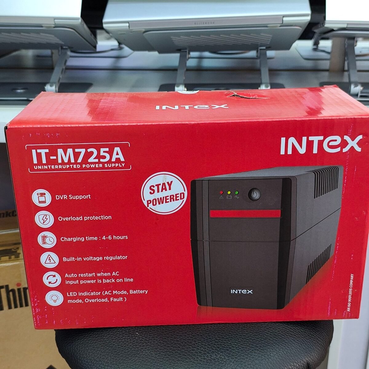 Intex IT-M725A 390W UPS with LED Indicator – 12V/7AH - Image 2