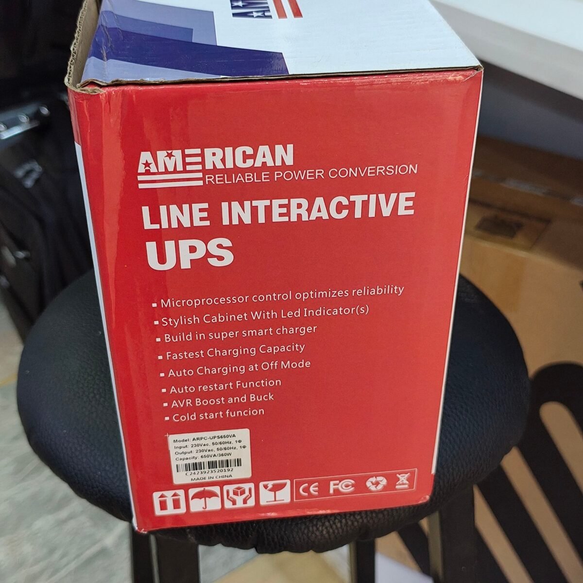 American Reliable Power Conversion 650A UPS – 650VA Backup Power Supply for Home & Office - Image 4