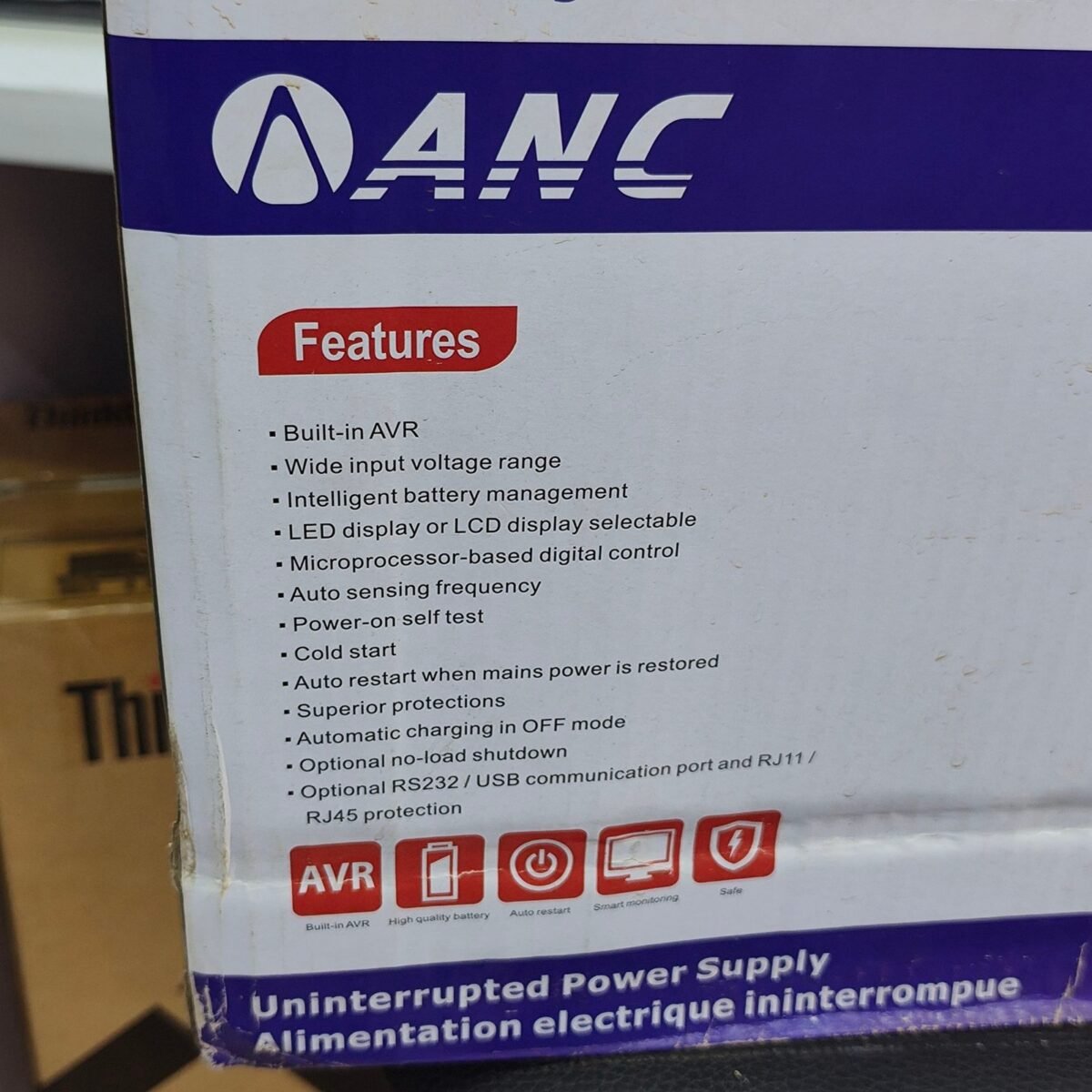 ANC Smart UPS 2000VA – Heavy-Duty Backup Power for Offices, Servers & Electronics - Image 3