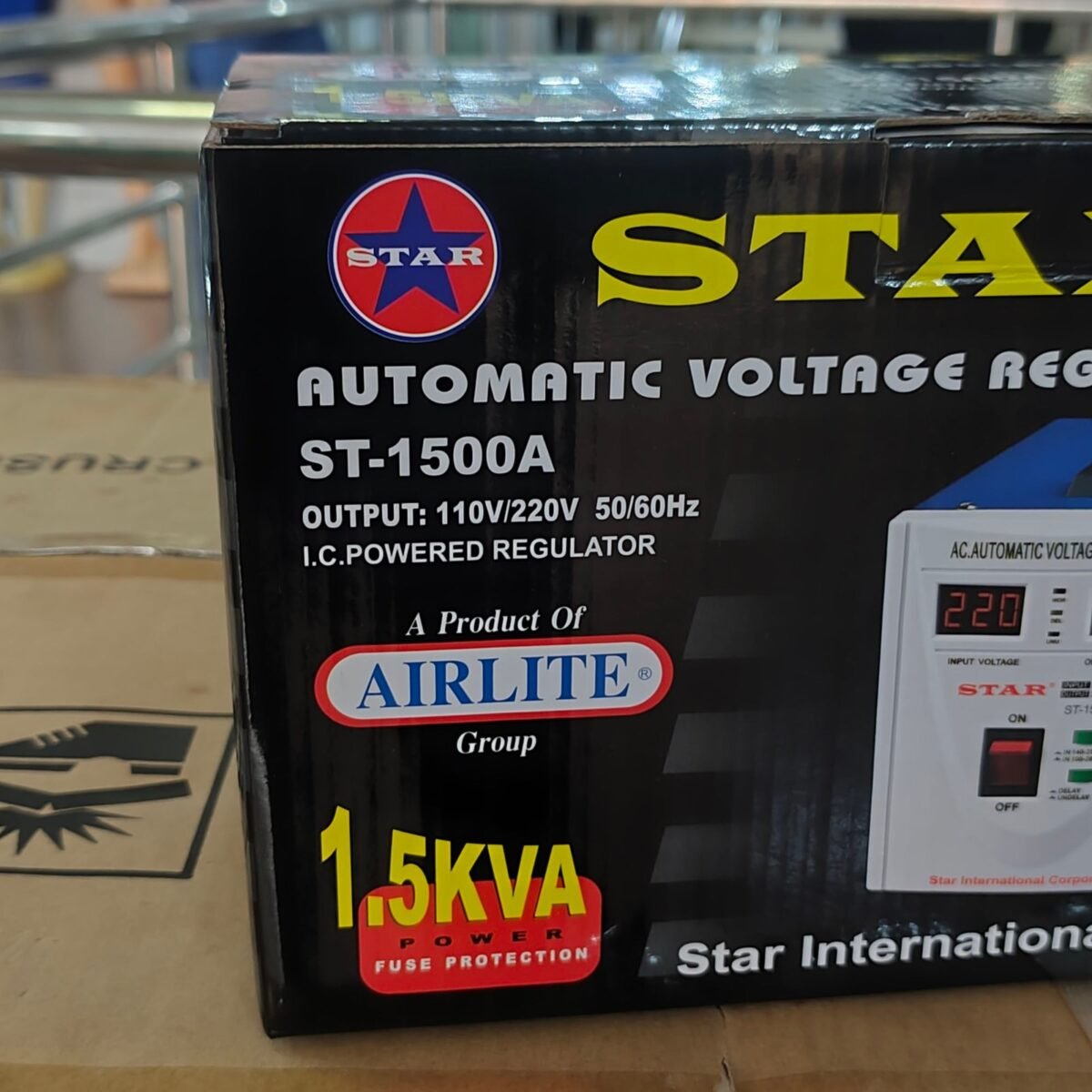 Star ST-1500A Automatic Voltage Regulator/stabilizer - Image 3