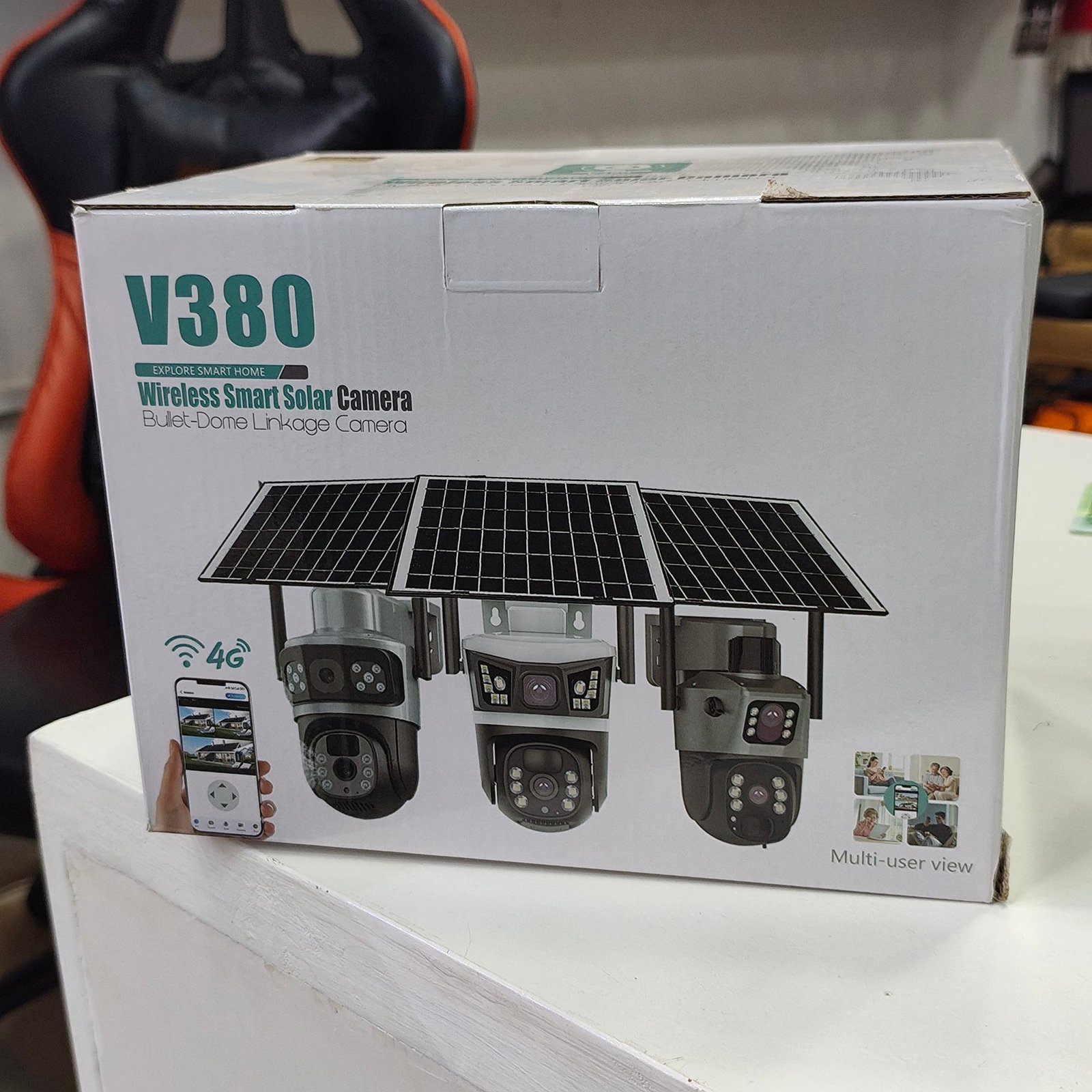 img_20250731_1832421185668696404233068.jpg 4G Sim V380 wireless smart solar camera - Image 1