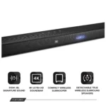JBL 5.1 Channel Soundbar with Detachable Speakers, 510W Wireless Home Theater System, Dolby Digital, 4K Ultra HD, 10" Subwoofer, Black - Image 6