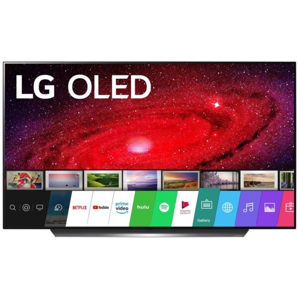 LG OLED 55-Inch C2 Series 4K Ultra HD Smart TV; WebOs, Built-in Wi-Fi, HDR, Bluetooth, Chromecast, Dolby Atmos, Free-to-Air Decoder