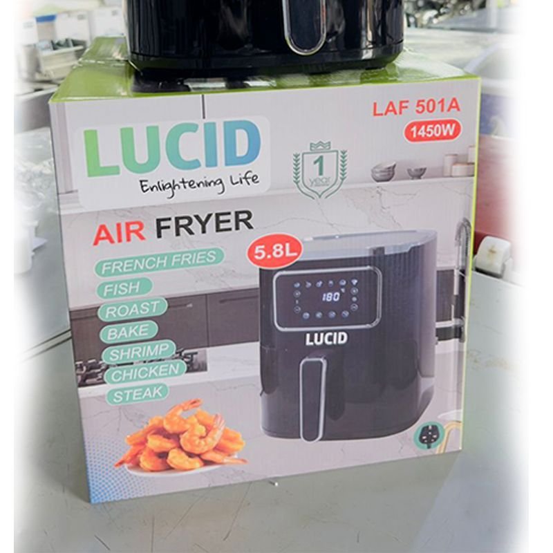 lucid-air-fryer15278106340405433302.jpg Lucid Air Fryer 5.8L LAF 501A - Image 1