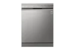 Clean Dishes in a Jiffy with LG 14 Place Setting Inverter DD QuadWash™ TrueSteam™ Dish Washer