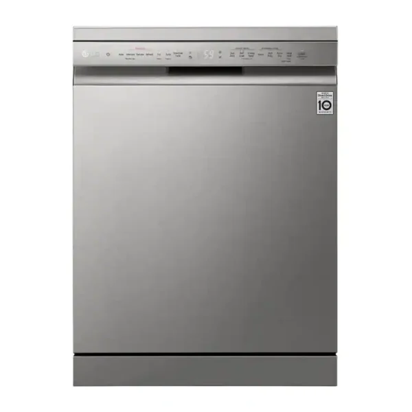 Clean Dishes in a Jiffy with LG 14 Place Setting Inverter DD QuadWash™ TrueSteam™ Dish Washer