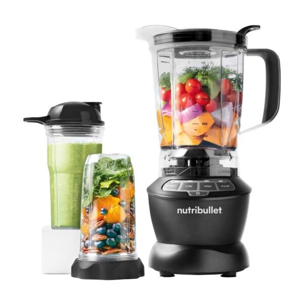 Nutribullet 1000W Blender – Mixer, Grinder & Smoothie Maker with 1.6L Pitcher & 2 Jars