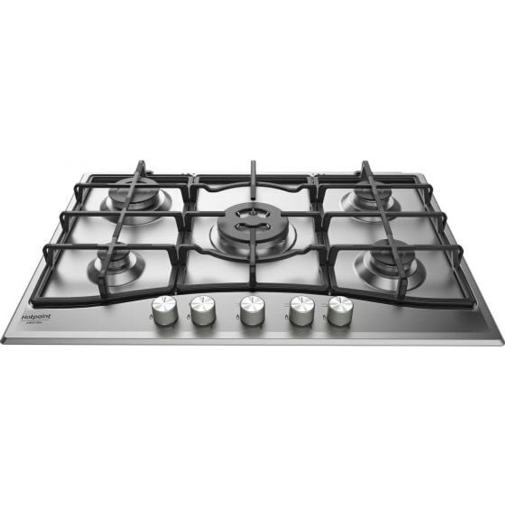 pcn-751-1024x10246545010558334135508-1.jpg Ariston PCN 751 T/IX/HA Gas Built-in Hob, 75 cm, Stainless Steel - Image 1
