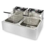 Pixel Double Deep Fryer 12L – Stainless - Image 2
