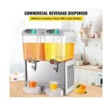 Snow white Double Tank, 2 Taps Juice Dispenser - Image 2