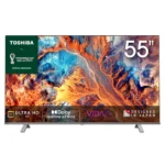 Toshiba 55C350 55 Inch 4K UHD Smart LED TV With HDR, Dolby Atmos & Inbuilt Free To Air Decoder – Black