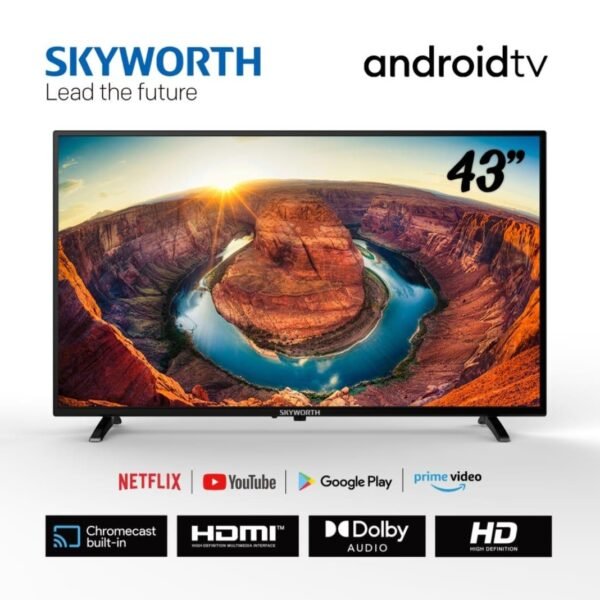 Skyworth 43 inch Smart android 4K UHD LED TV