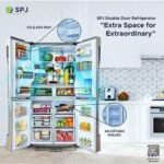 SPJ 559L 4 Door Elegant Glass Finish Refrigerator | RFG-4BLU559C - Image 3