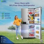 SPJ 559L 4 Door Elegant Glass Finish Refrigerator | RFG-4BLU559C - Image 2