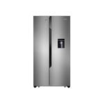 Hisense 670L Side by Side Fridge With Dispenser, Inox | RC-67WS4SB1