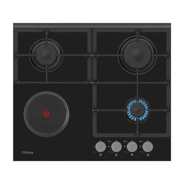 Titan Built In 3 Gas + 1 Electric Hob, TN-BIH6310BA