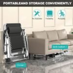 Reclining foldable and portable chair - Image 4