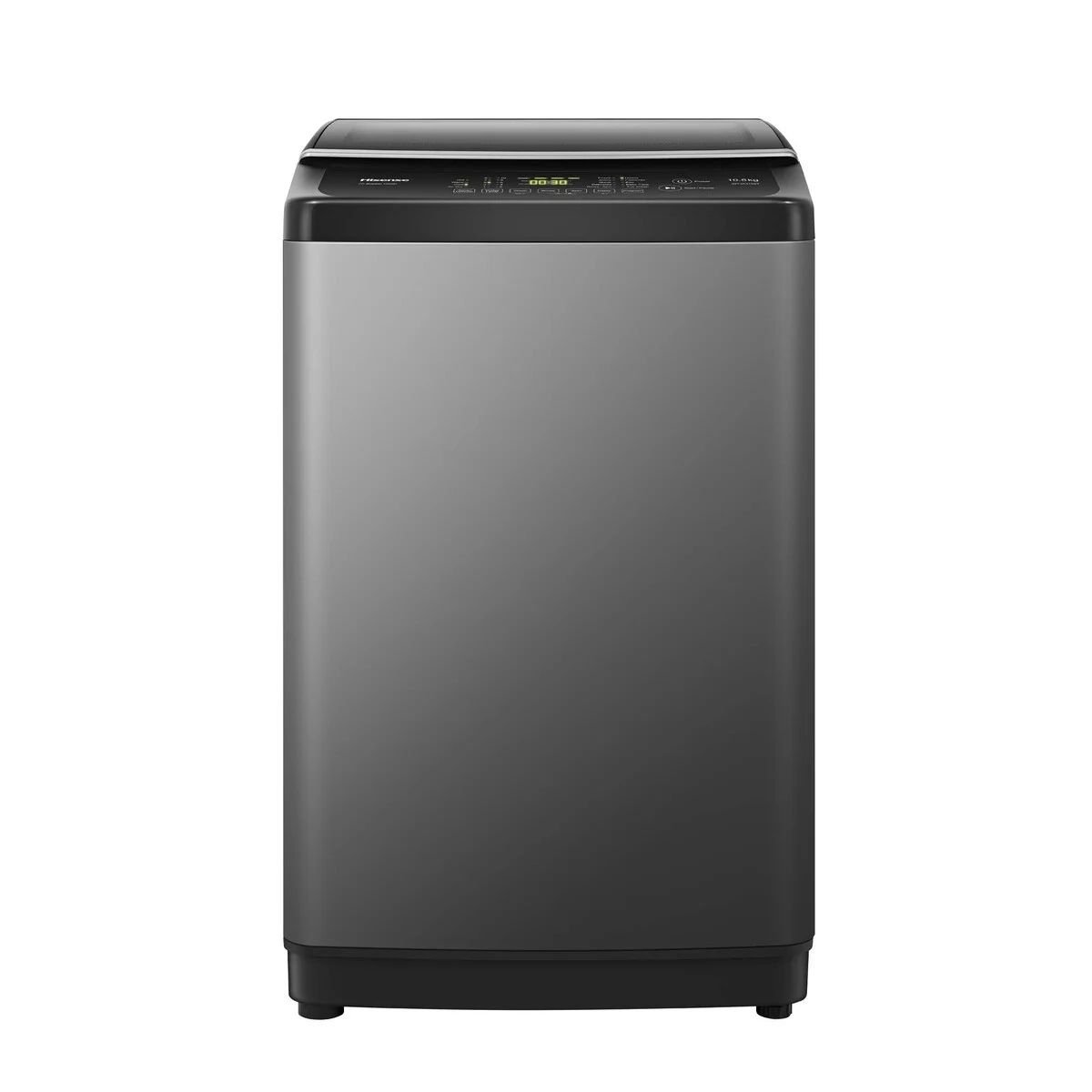wtcs1102t6137271675419461806.jpg Hisense 11Kg Top Loading Automatic Washing Machine - Gray - Image 1
