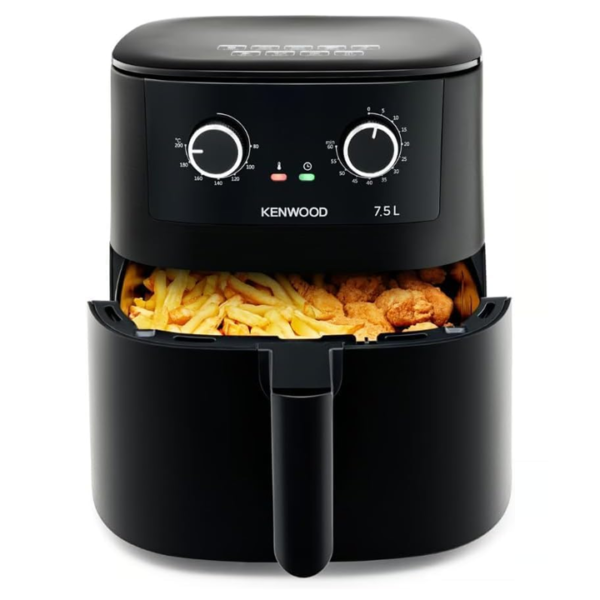 Kenwood 7.5L Air Fryer – 1650W, Black (HFP76.000BK)