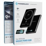 Powerology Qi2 Skye 10000mAh Wireless MagSafe Power Bank with TFT Display - Image 2