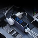 Powerology 300W Car Power Inverter – 2 AC Sockets, PD 36W, Digital Display (220V) - Image 2