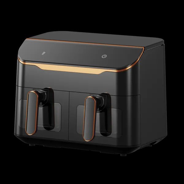 2026/01/1781860.jpg oraimo NutriFry Duo 8L Dual Basket Air Fryer – 2800W - Image 1