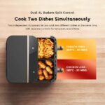 oraimo NutriFry Duo 8L Dual Basket Air Fryer – 2800W - Image 3