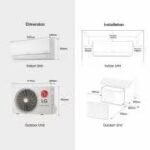 LG 12,000 BTU DUAL Inveter Compressor™ Split AC - Image 4