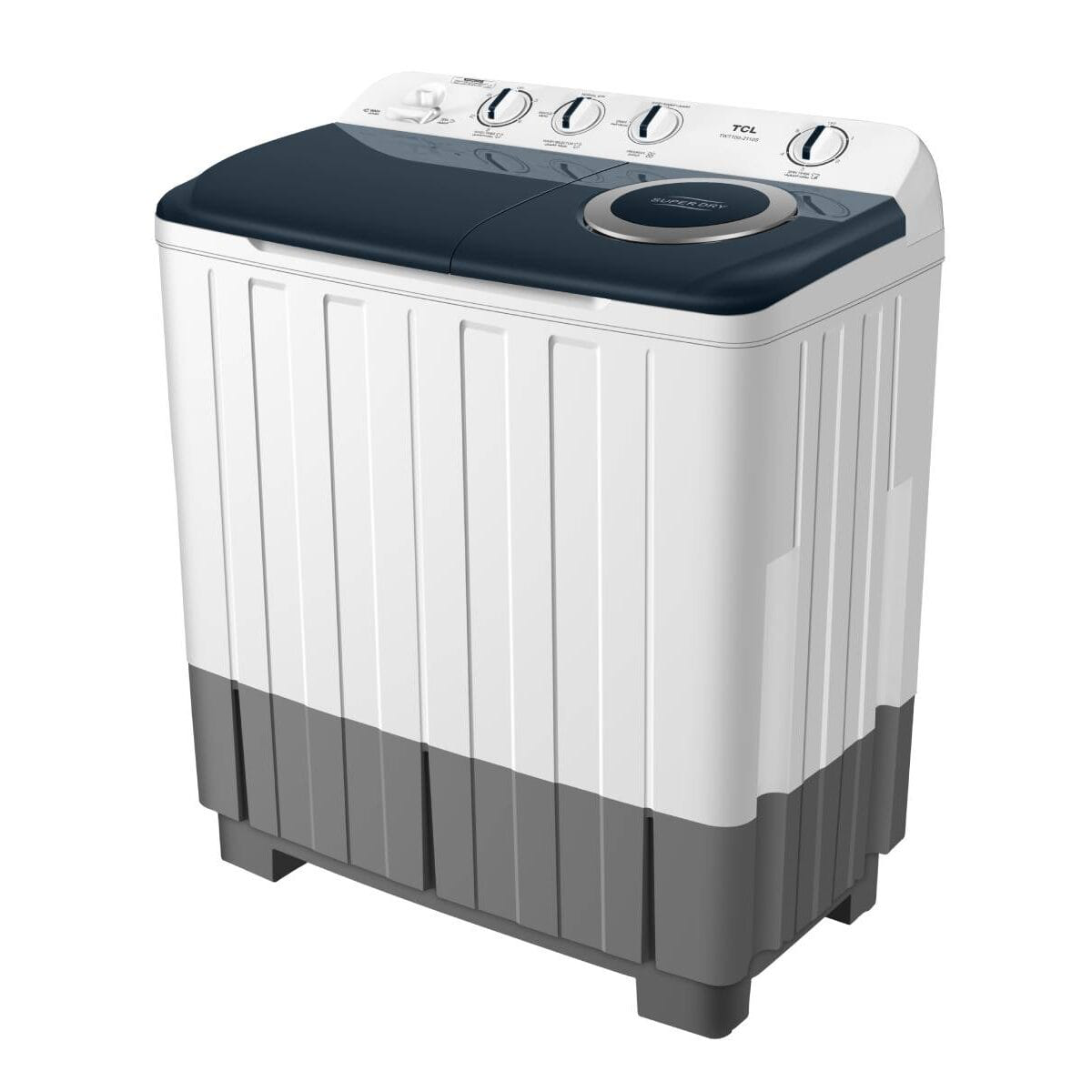 img 2569.png TCL 11 Kg Twin Tub Semi-Automatic Washing Machine, F210TT - Image 1